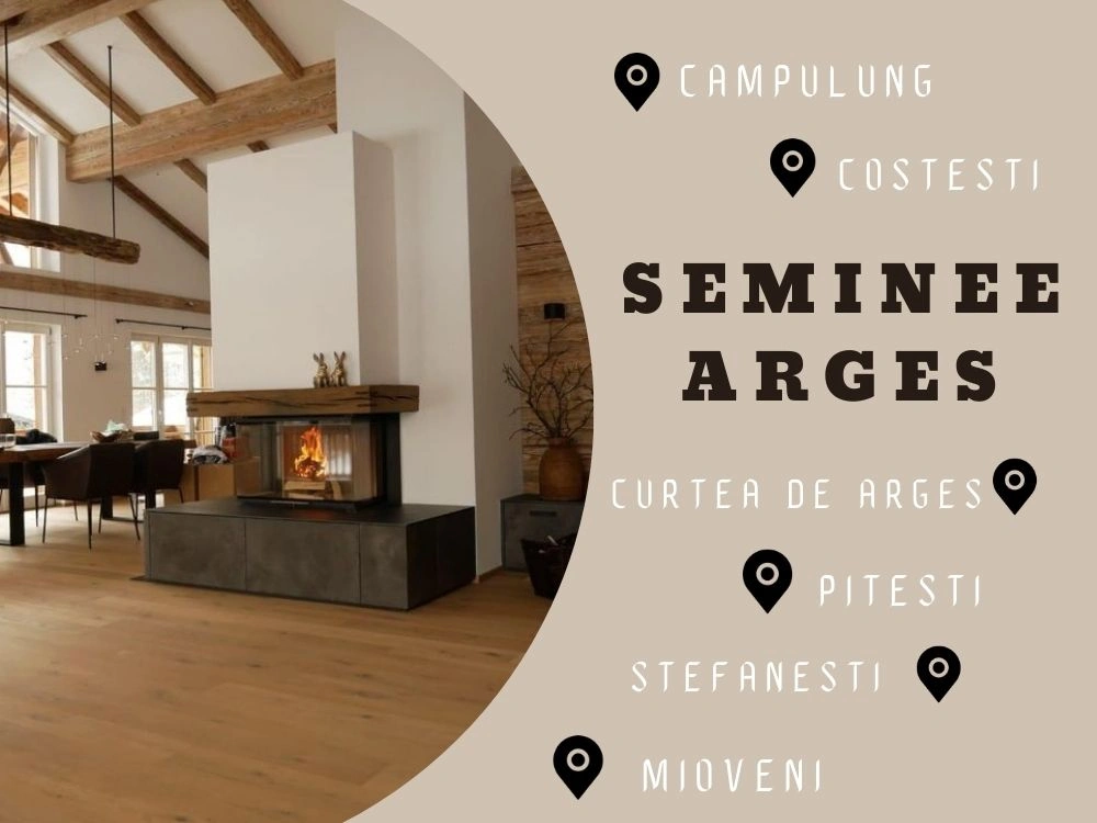 Seminee in Arges! Tot ce ai nevoie pentru confortul termic al casei tale!