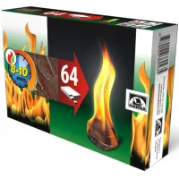 Tablete de aprins focul - 64 aprinderi