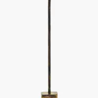 Perie semineu - Ustensile Epoca Forjate Manual - Aspect Bronz