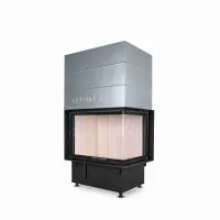 ECKA 67/45/51Rh + recuperator + rama acoperire + manere negre