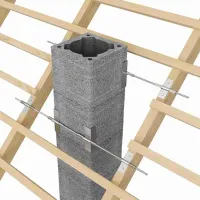 Suport Rigidizare Cos Fum M20-1.25M - Trecere Acoperis